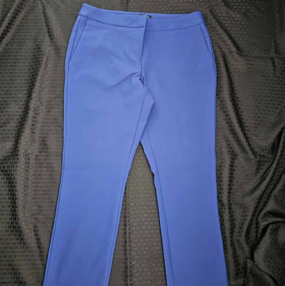 Rachel Zoe Royal Blue Straight Leg Ankle Pants